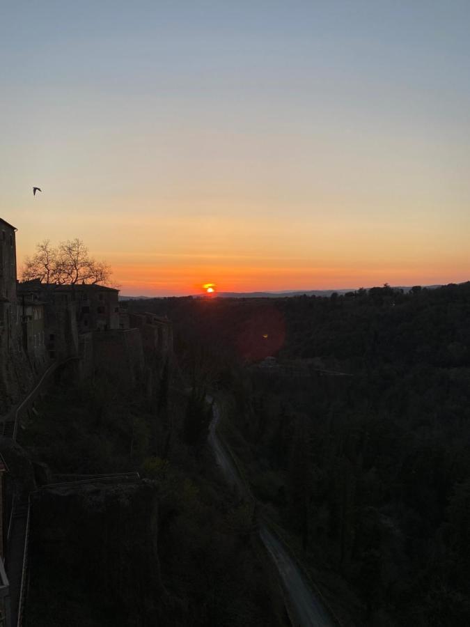 La Sorpresa Sul Bastione With Panoramic Balcony Lägenhet Pitigliano Exteriör bild